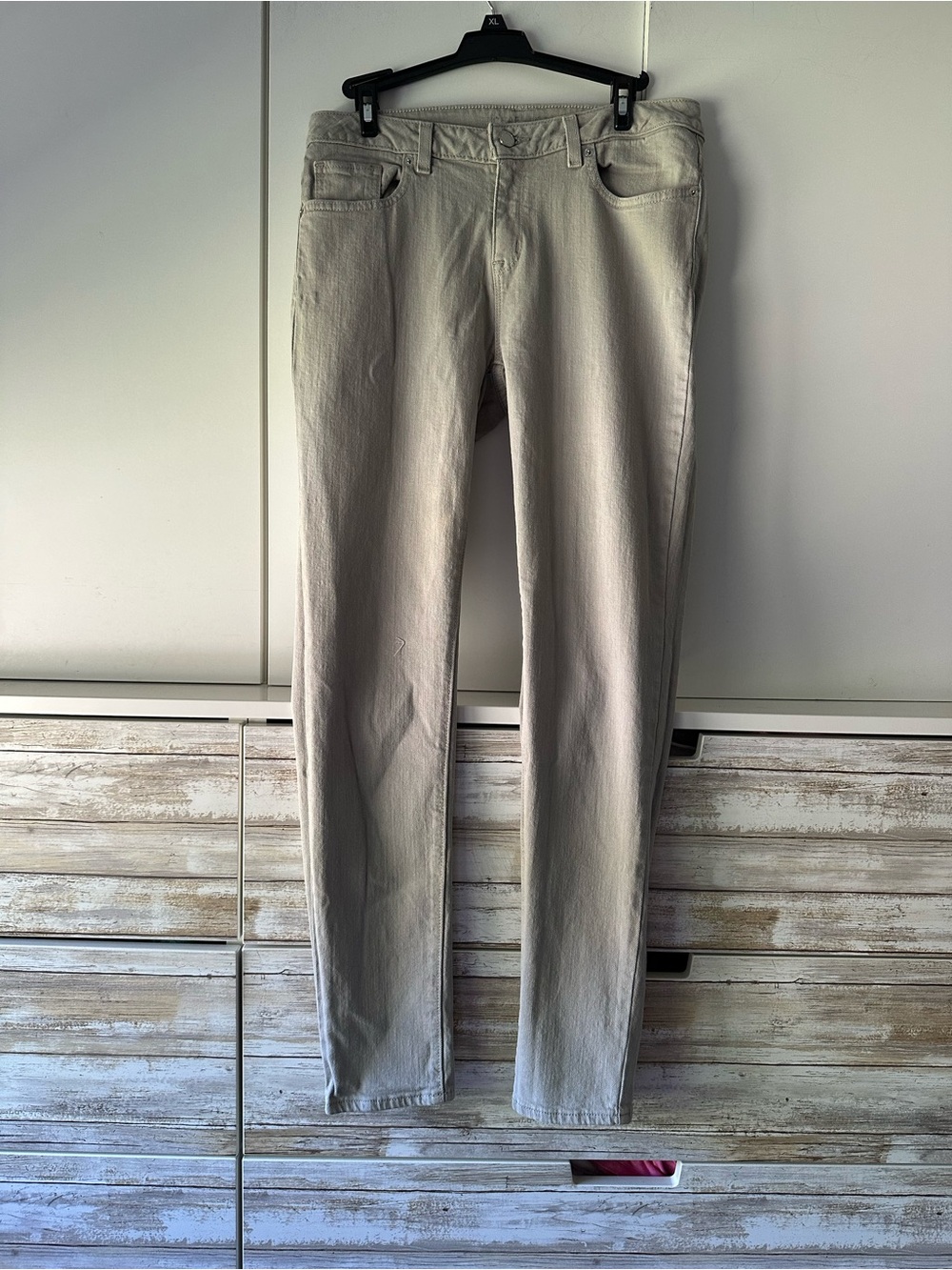 ✨ Michael Kors Gray Skinny Jeans Size 6 Stretch Cotton 30W 29.5 Inseam